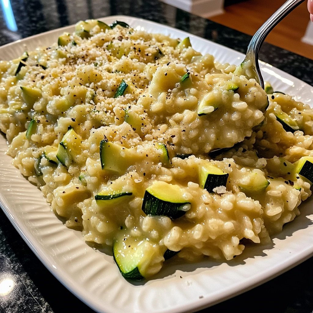 Risotto mit Zucchini