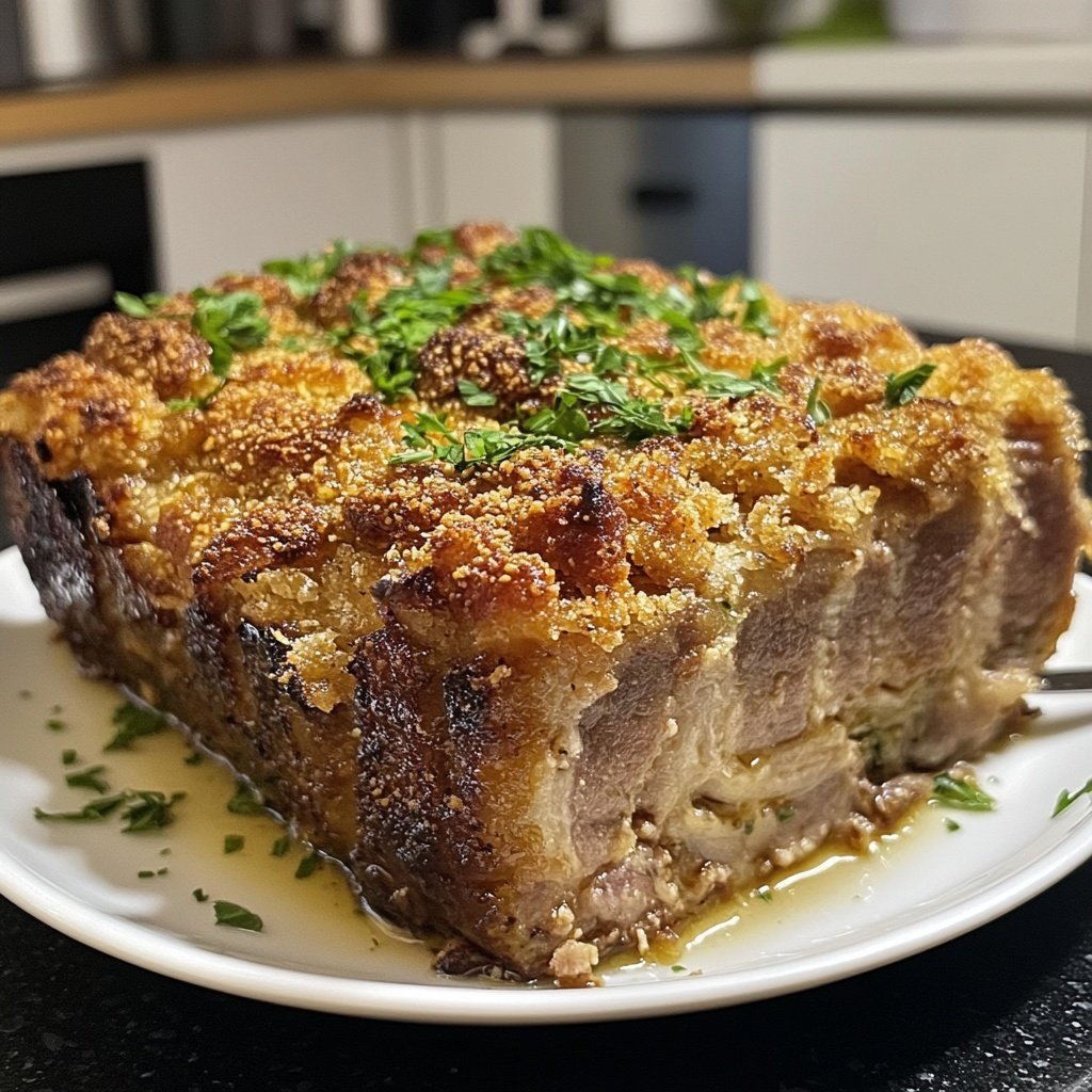 Kürbis-Ofenbraten mit Kräutern