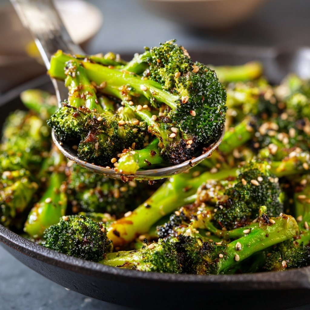 Brokkoli Pfanne Asiatisch