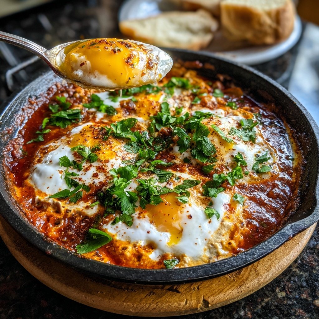Shakshuka mit Joghurt