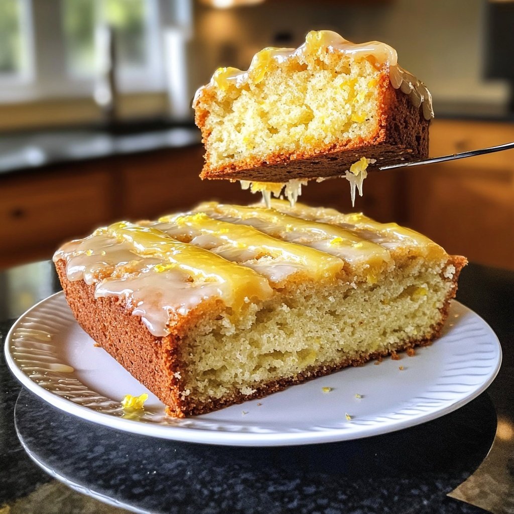 Zitronenkuchen für Gäste